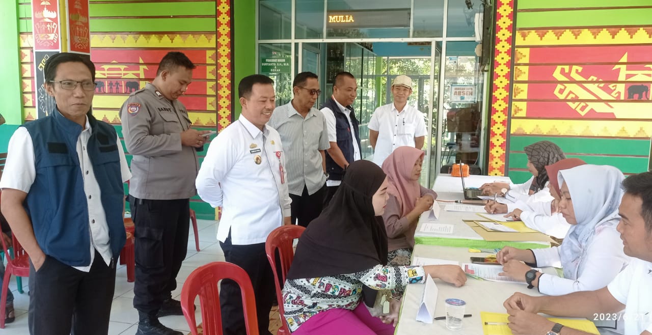 Diknas Lampura Tinjau PPDB