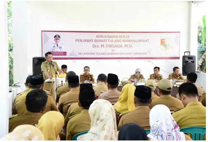 Setelah Kecamatan TBT, kini Tulang Bawang Udik Dan Tumijajar, diberi pengarahan Soal Netralitas ASN. 