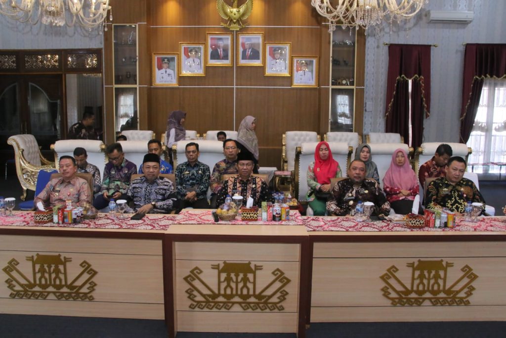 Bupati Lampung Utara Hadiri Kegiatan Rakornas Pengawasan Intern 2023