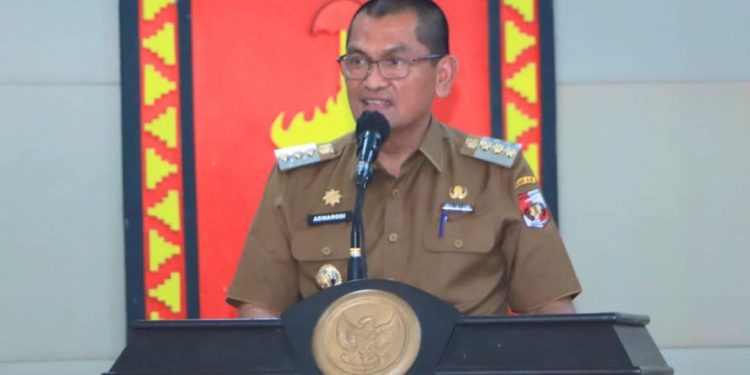 Pemkab Lampura Sambut Kedatangan PJ Bupati Aswarodi