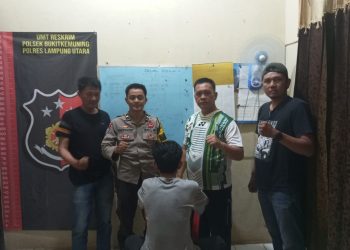 Lakukan Penganiayaan, RS Ditangkap Tim Polsek Bukit Kemuning