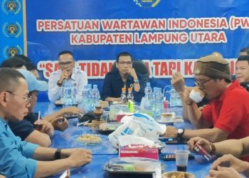 Halal bi Halal Wira Puji PWI Lampura