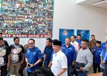 Cabup Ali Rahman, Resmi Serahkan Berkas Ke DPC Demokrat Dan DPC PAN