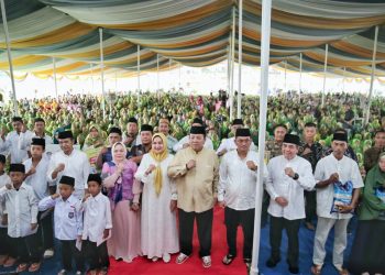 Gubernur Arinal Lampung Gelar Pengajian Akbar Bersama Masyarakat Lampura
