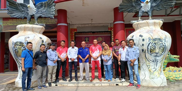 Bangun Sinergitas PWI Lampura Audiensi Bersama RUTAN Kelas II B