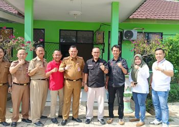 PWI Lampura Audiensi Bersama Dinas Pariwisata dan Dinas Lingkungan Hidup