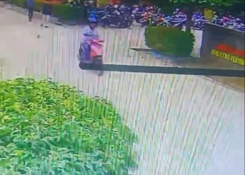 Maling Motor Di UMKO, Ketahuan Gasak  Sepedah Motor, Malah Todongkan Pistol Ke Mahasiswa