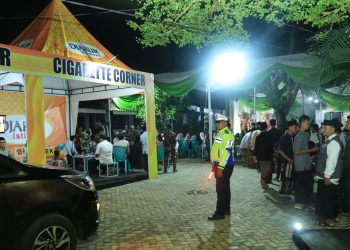 Polres Tulang Bawang Barat amankan Pengajian Akbar di Pulung Kencana