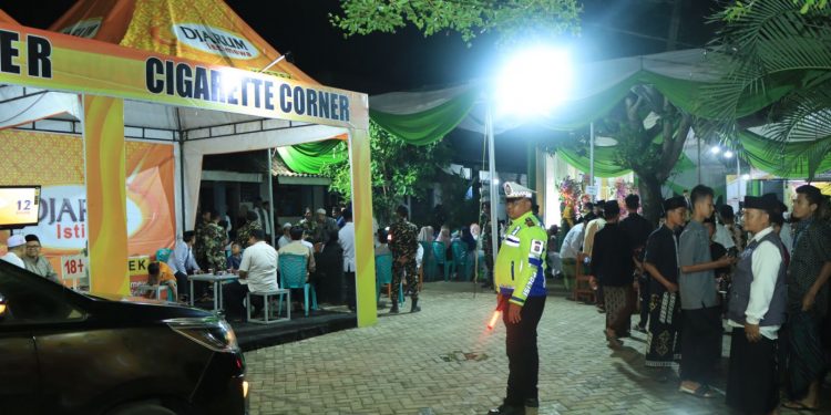 Polres Tulang Bawang Barat amankan Pengajian Akbar di Pulung Kencana