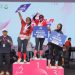 Polwan Polda Lampung Juara 1 Kategori Half Marathon 40+ Kemala Run 2024