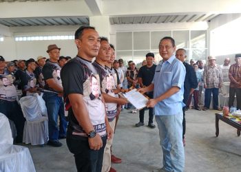 Ketua Pembina Ali Rahman, Tim Laba – Laba Gunung Labuhan Way Kanan  Resmi Dikukuhkan