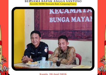 Kesiapan Jelang Pilkada, Kordiv SDMO Angga Santoso Lakukan Kunjungan Ke Panwascam Bunga Mayang