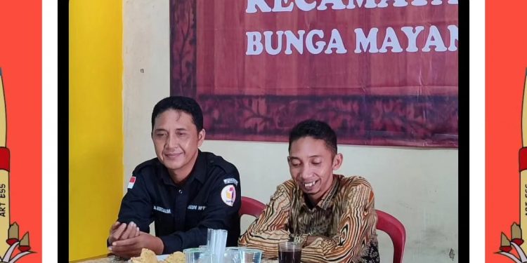 Kesiapan Jelang Pilkada, Kordiv SDMO Angga Santoso Lakukan Kunjungan Ke Panwascam Bunga Mayang