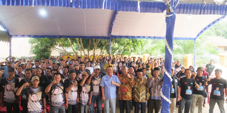 Kukuhkan Tim Laba-Laba Buay Bahuga dan Bahuga, Ali Rahman Ingatkan Tim Agar Menjaga Kondusifitas