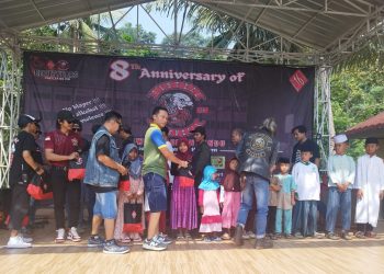 IWO Lampung Hadiri Ulang Tahun Pantera MC Indonesia