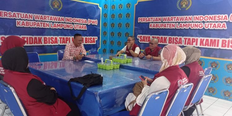 RDD Ajak PWI Lampura Giat Kemanusiaan