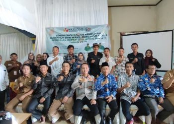 Panwascam Bunga Mayang Gelar Rapat Kordinasi