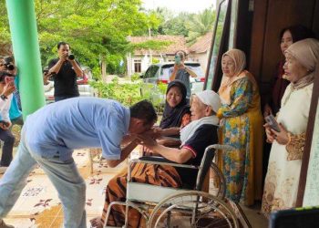 Sebelum Mencoblos, Cabup Ali Rahman Minta Doa Restu Orang Tua