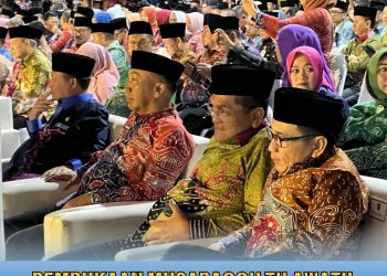 PJ. Bupati Lampura Hadiri Pembukaan Musbaqoh Tilawatil Qur’an Provinsi Lampung Ke-51