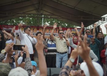 Hadir tanpa iming-iming, Masyarakat Hadiri Pesta Rakyat Yang Digelar R2TB