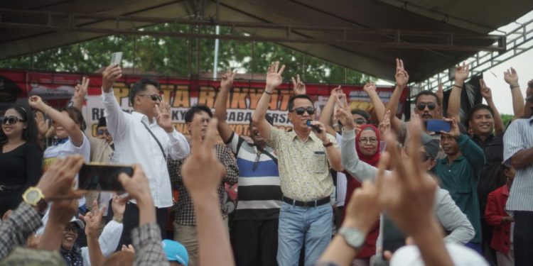 Hadir tanpa iming-iming, Masyarakat Hadiri Pesta Rakyat Yang Digelar R2TB