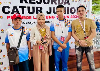 Kontingen Way Kanan Berhasil Meraih Juara 1 Kejuaraan Catur Provinsi Lampung