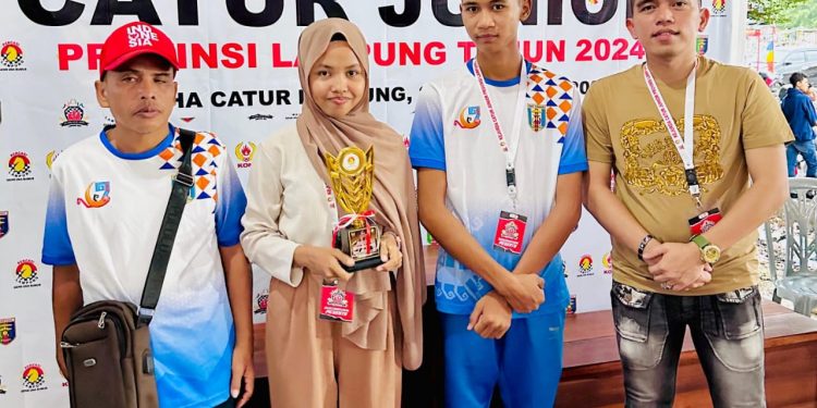 Kontingen Way Kanan Berhasil Meraih Juara 1 Kejuaraan Catur Provinsi Lampung