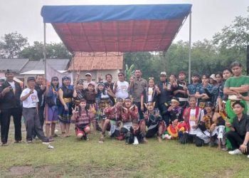 Relawan Rakyat Tubaba bersatu Tancap Gas gelar kempaye Di Tiyuh Wonokerto warga sebut selamatkan Demokerasi pilih kotak kosong