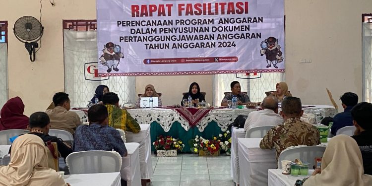 Bawaslu Lampura Lakukan Rapat Fasilitas Pengunaan Program Anggaran 2024