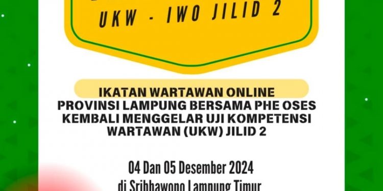 Logo dan Nama IWO Dicatut akan Menggelar UKW, Aprohan akan Layangkan Somasi