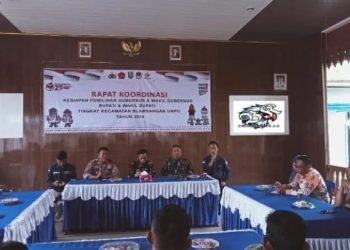 Camat Blambangan Umpu Gelar RAKOR Kesiapan PILKADA Tingkat Kecamatan Tahun 2024