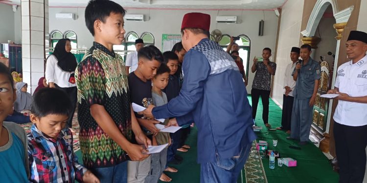 Peringatan Maulid Nabi Muhammad SAW, Polres Way Kanan Berbagi Kebahagiaan dengan Anak Yatim