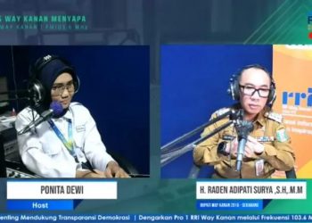 Raden Adipati Surya, Menjadi Narasumber Pada Dialog Way Kanan Menyapa