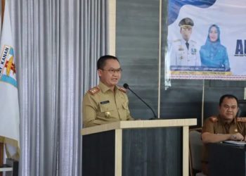 Sekretaris Daerah Saipul, membuka Kegiatan Desiminasi Audit Kasus Stunting (AKS) Semester I
