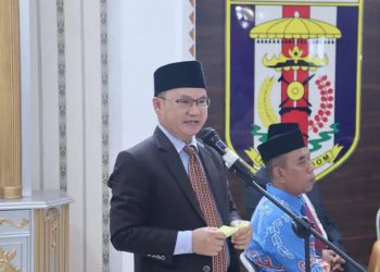 Sekretaris Daerah Saipul, Melepas Kafilah Musabaqoh Tilawatil Qur’an (MTQ) Ke-51 Tingkat Provinsi Lampung Tahun 2024
