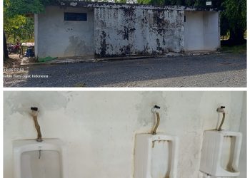 Kurangnya perawatan WC IC belakang, ada penarikan dari pengunjung dan Kabid wisata menyangkal terima retrebusi 