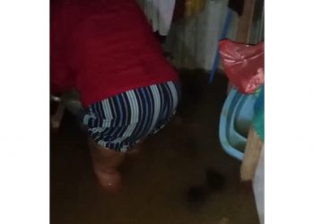 Musibah banjir akibat sampah terjadi di Tiyuh Murni Jaya Kecamatan Tumijajar