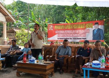 Reses Anggota DPRD Tubaba Jemi Atmaja, mayoritas warga minta perbaikan jalan 