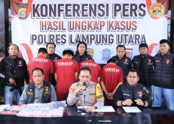 Polres Lampura Berhasil Amankan Pelaku Pencurian dan Pemerkosaan