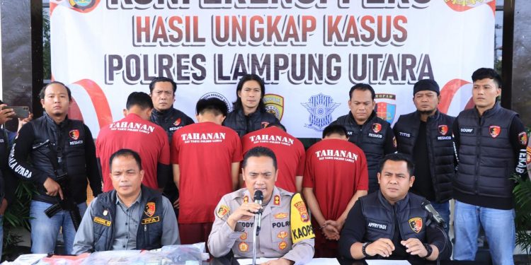 Polres Lampura Berhasil Amankan Pelaku Pencurian dan Pemerkosaan