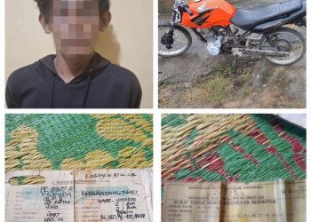 Polisi tangkap pelaku maling motor warga Marga Kencana