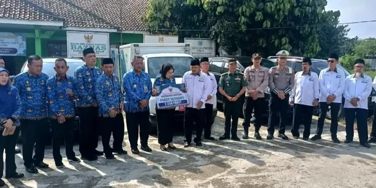 BAZNAS Way Kanan Salurkan 2.350 Paket Sembako