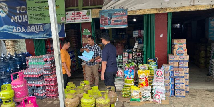 Jelang Hari Raya idul Fitri, Polres Lampura Pastikan Pengawasan Kepada Distribusi Harga LPG 3 KG