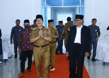 Bupati Hamartoni dan Romli Wakil Bupati Lampura Hadiri Acara Silaturahim Di UMKO