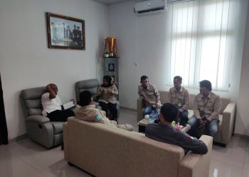 DPC GWI Tulang Bawang Barat Lakukan Audiensi dengan Kejaksaan Negeri Tubaba