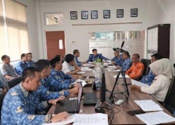 Pj Sekda Dr. Arie Anthony Thamrin,S.STP.,M.I.P.,CGCAE.CGRE Pimpin Rapat Koordinasi Jam Kerja Khusus