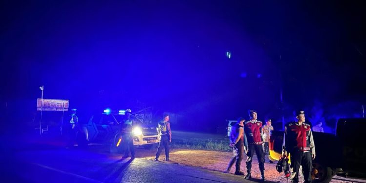 Antisipasi Pungli dan Kejahatan Jalanan, Polres Way Kanan Rutin Gelar Patroli KRYD di Jalinsum