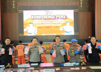 Konferensi Pers, Paparkan Keberhasilan Pengungkapan Kasus Tindak Pidana Narkoba, resedipis terjerat lagi 