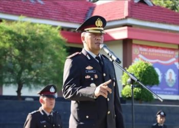 Kapolres Way Kanan Ajak Personel Bangkit Bersama Wujudkan Indonesia Kuat
