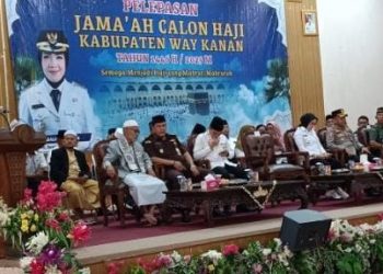 186 Jemaah Haji asal Way Kanan, Kloter JKG-48 Tahun 2025 Berangkat